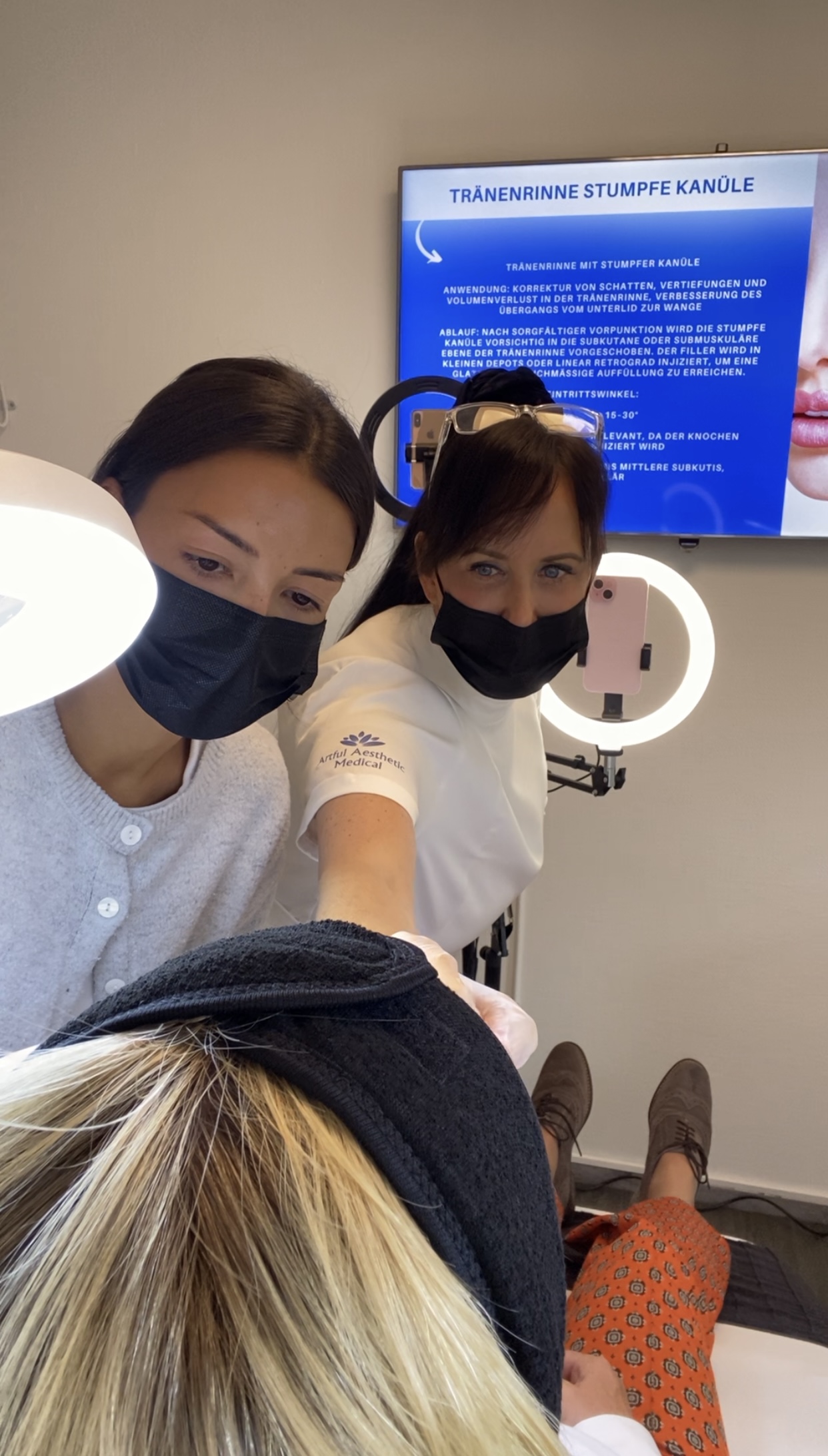 Faltenunterspritzung Ausbildung im 2-in-1 Kombikurs II